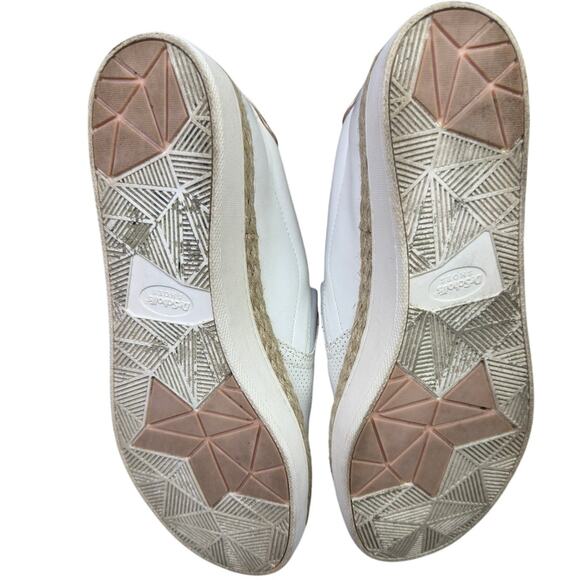 Dr. Scholl's Womens Dr. Scholls Shoes Madi Jute Platform Sneakers White Size 10M - Picture 4 of 8
